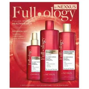 Nexxus Fullology Hair 3 Piece Regimen Set Shampoo Conditioner Densifying Spray - Picture 1 of 1