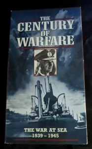 The Century Of Warfare The War At Sea 1939-1945 VHS - Imagen 1 de 3