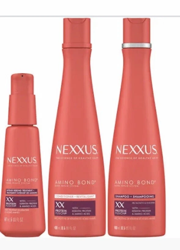 Lote de 3 champú, acondicionador y tratamiento NEXXUS Amino Bond Foto 1 de 1