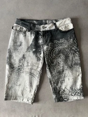 Pantalones Cortos Y2K Roberto Cavalli Just Cavalli Paisley Foto 1 de 4