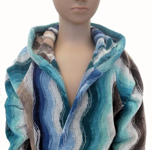 MISSONI HOME Bademantel Baby Junge Baumwolle Velours MORGAN 170 2-4-6-8-10 JAHRE - Bild 1 von 10
