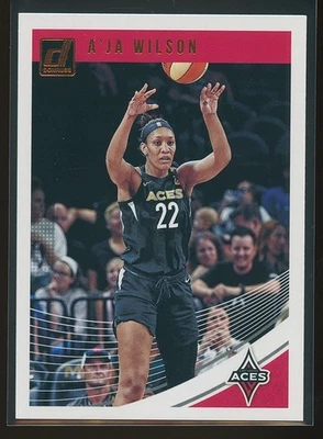 A'ja Wilson 2019 Panini Donruss WNBA #9 - Image 1 of 2
