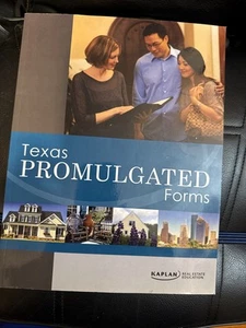 TEXAS PROMULGATED FORMS *Excellent Condition* - Picture 1 of 3