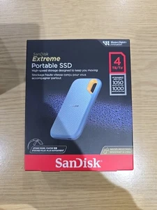 SanDisk SDSSDE61-4T00-G25B 4TB USB tipo-C 3.2 Gen 2 (3.1 Gen 2) 1050 MB/s blau - Bild 1 von 4