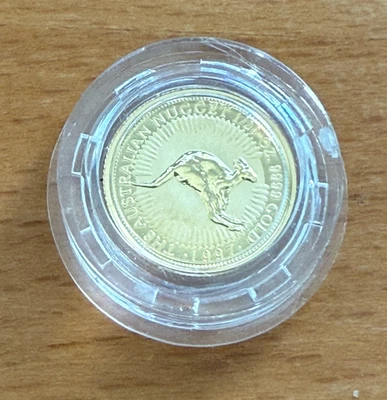Australia 1997 Gold 1/20 oz $5 UNC Australian Nugget - Image 1 of 2