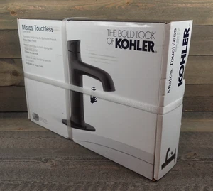 KOHLER Mistos Touchless Matte Black Bathroom Faucet K-R32930-4D-BL - NEW SEALED! - Picture 1 of 15