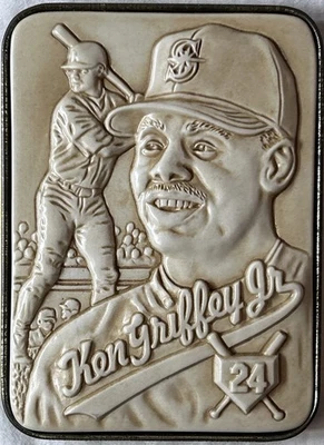 Ken Griffey Jr. 1997 SportSculpt Plaque With Metal Casing CUI Inc. MLB - Image 1 of 4