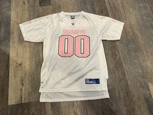 SEAHAWKS NFL Reebok White/Pink Team Football Jersey Size XL 18-20 - Picture 1 of 6