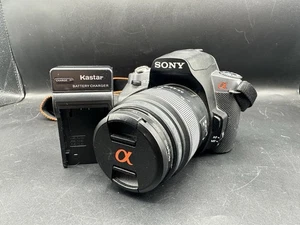 Sony a330 - DSLR Camera - Tested/Works 2 Lenses, Card, Case, Charger.       M - Picture 1 of 15