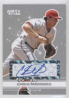 2008 Just Minors Just Stars Silver Edition Auto /10 Chris Marrero #39 Auto - Image 1 of 2