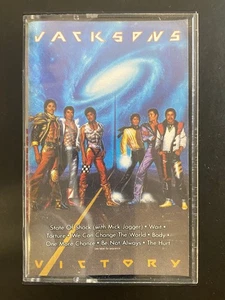 Jacksons Victory Cassette 1984 Epic Michael Jackson Mick Jagger - Picture 1 of 5