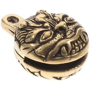  Chinesischen Stil Messing Tiger Kopf geformt nach Hause hängen Anhänger Schmuck - Bild 1 von 12