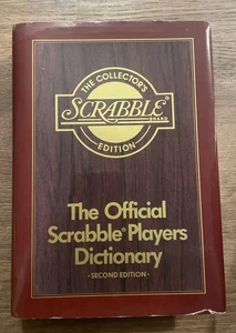 The Official Scrabble Players Dictionary 2nd Edition 1990 Collector's Hardcover - Bild 1 von 8