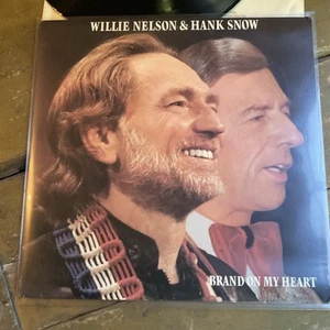 Willie Nelson & Hank Snow /Brand On My Heart/STEREO NM/EX Org Inn OUTER REC SLEE - Picture 1 of 5