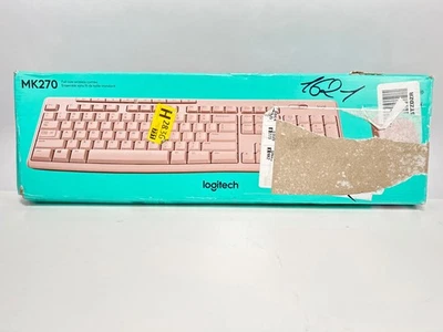 Logitech MK270 Wireless Keyboard and Mouse Combo for Windows, 2.4 GHz Wireless - Image 1 of 4