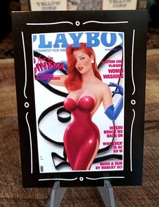 KÜHLSCHRANKMAGNET Playboy Magazin Cover Jessica Rabbit 2,5" x 3,5" - Bild 1 von 2