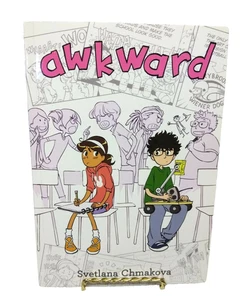 Awkward By Svetlana Chmakova - First Jy Edition Paperback Book - Imagen 1 de 10