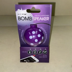 Nuovissimo HYPE mini altoparlante bomba ricaricabile - viola - Foto 1 di 6