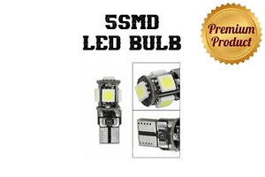 AUSTIN CAR 5SMD T10 XENON LED BIANCO SENZA ERRORI CANBUS W5W 501 PER LUCE LATERALE - Foto 1 di 9