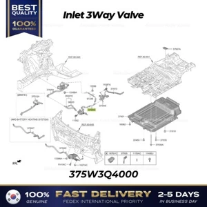 ⭐Genuine⭐ Inlet 3Way Valve 375W3Q4000 for Kia Niro EV - Picture 1 of 1