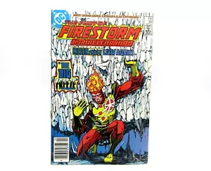 1985 DC #34 The Fury of Firestorm Nuclear Man Mark Jewelers Military Newstand - Picture 1 of 7