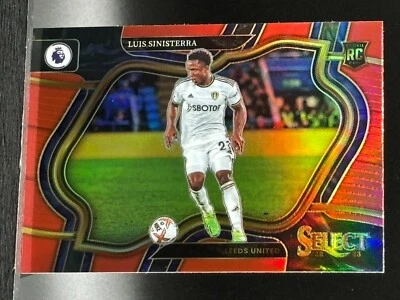 Luis Sinisterra 2022-23 Panini Select Premier League Field Level Red Prizm RC - Image 1 of 2