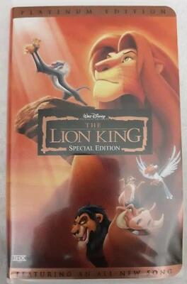 Walt Disney The Lion King The Special Edition VHS Platinum Edition - Image 1 of 4