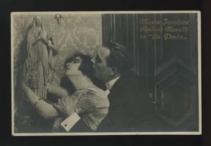 cartolina MARIA JACOBINI E AMLETO NOVELLI in LA PREDA - Picture 1 of 1