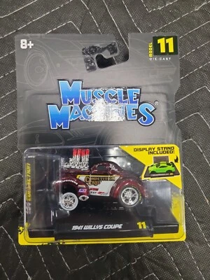 Muscle Machines 1941 Willys Coupe 2022 #11 FREE SHIPPING - Image 1 of 3