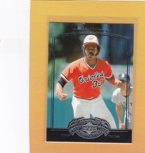 2005 UD PAST TIME PENNANTS BASEBALL EDDIE MURRAY #25 ORIOLES NMMT *64945