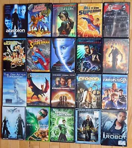 DVD Sci-Fi and Fantasy movies on DVD - Pick and Choose Your Favorites!  - Picture 1 of 4