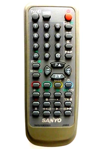 SANYO TV REMOTE CONTROL 1AV0U10B20501 for CE14M4B CE14MT4B CE14MT4SLB - Picture 1 of 1