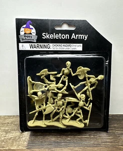 Skeleton Army Undead Figures 8 Count Plastic Toppers, RPG Figures! - Picture 1 of 4