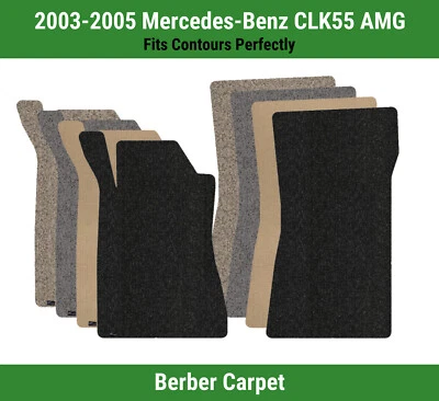 Alfombrillas de primera fila Lloyd Berber para Mercedes-Benz CLK55 AMG 2003-2005  Foto 1 de 4
