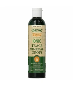 Deva Liquid Ionic Trace Minerals- 8 oz - Vegan - Gluten Free, 72+ Trace Minerals - Picture 1 of 1
