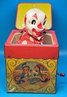 1950s Mattel Jolly Tune The Clown Jack in the Musical Box Read Description