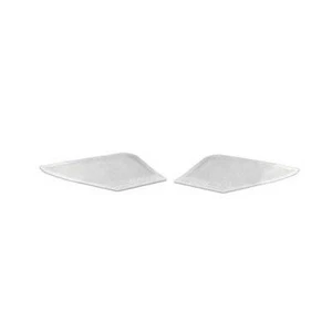 For Cadillac CT4 2020-2022 Silver Steel Front Door Horn Frame Cover Trim 2PCS - Imagen 1 de 6