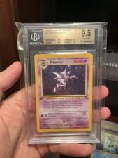 1999 Pokemon Fossil 1st Edition Haunter 6/62 BGS 9.5 Gem Mint Quad WOTC Strong!!