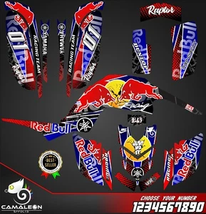 Yamaha Raptor 660 660R graphics kit decals stickers ATV 2001-2005 - Picture 1 of 1