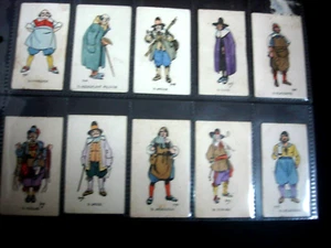 WILL'S (AUST) CIGARETTE CARD'S - MERRIE ENGLAND STUDIES (17 CARD'S) GOOD/CON. - Picture 1 of 3