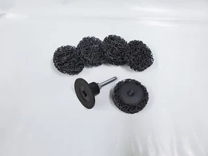 2" Strip Away Disc, Type R Quick Change, Black, With 2 FREE Arbors, Lot of 200 - Picture 1 of 6