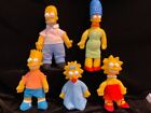 The Simpsons Plush Family Set Homer, Marge, Bart, Lisa & Maggie 1990