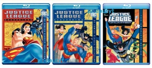JUSTICE LEAGUE+Unlimited:The Complete Series 3 Blu-ray Sets Seasons 1 2 America - Picture 1 of 4