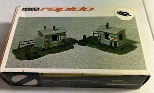 Arnold Rapido Escala N Kit Modelo Artículo # 0632 2 Kits de Cobertizo Pequeño en Caja - Imagen 1 de 12