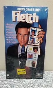 Factory Sealed 1985 Universal City Studios Chevy Chase Fletch VHS Tape - Bild 1 von 2