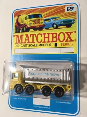 Camión volquete Matchbox Lesney Phantom #51 personalizado Leyland Alcan en movimiento. BP Foto 1 de 4