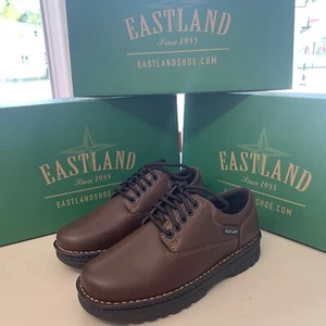 Eastland scarpe casual da uomo taglia 10M Plainview Oxford stringate punta rotonda 7150 - Foto 1 di 5