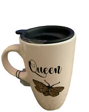 Queen Bee Large Tea Hot Cocoa Coffee Hot & Cold Beverage Mug With Lid 20 fl oz