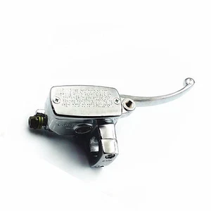 1" Handlebar Right Brake Reservoir Master Cylinder Motorbike Chopper Custom Bike - Picture 1 of 9