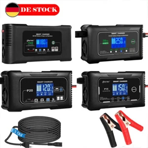 15A/20A Batterie Ladegerät für LiFePO4 Lithium Batterie Auto Motorrad 12V/24V - Bild 1 von 44